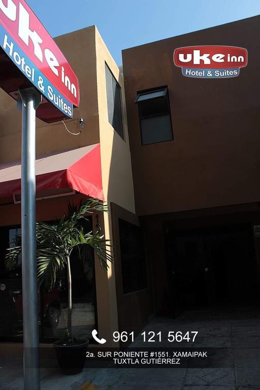 Uke Inn Hotel&Suites Xamaipak Tuxtla Gutiérrez Exterior foto