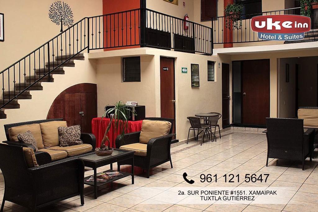 Uke Inn Hotel&Suites Xamaipak Tuxtla Gutiérrez Exterior foto
